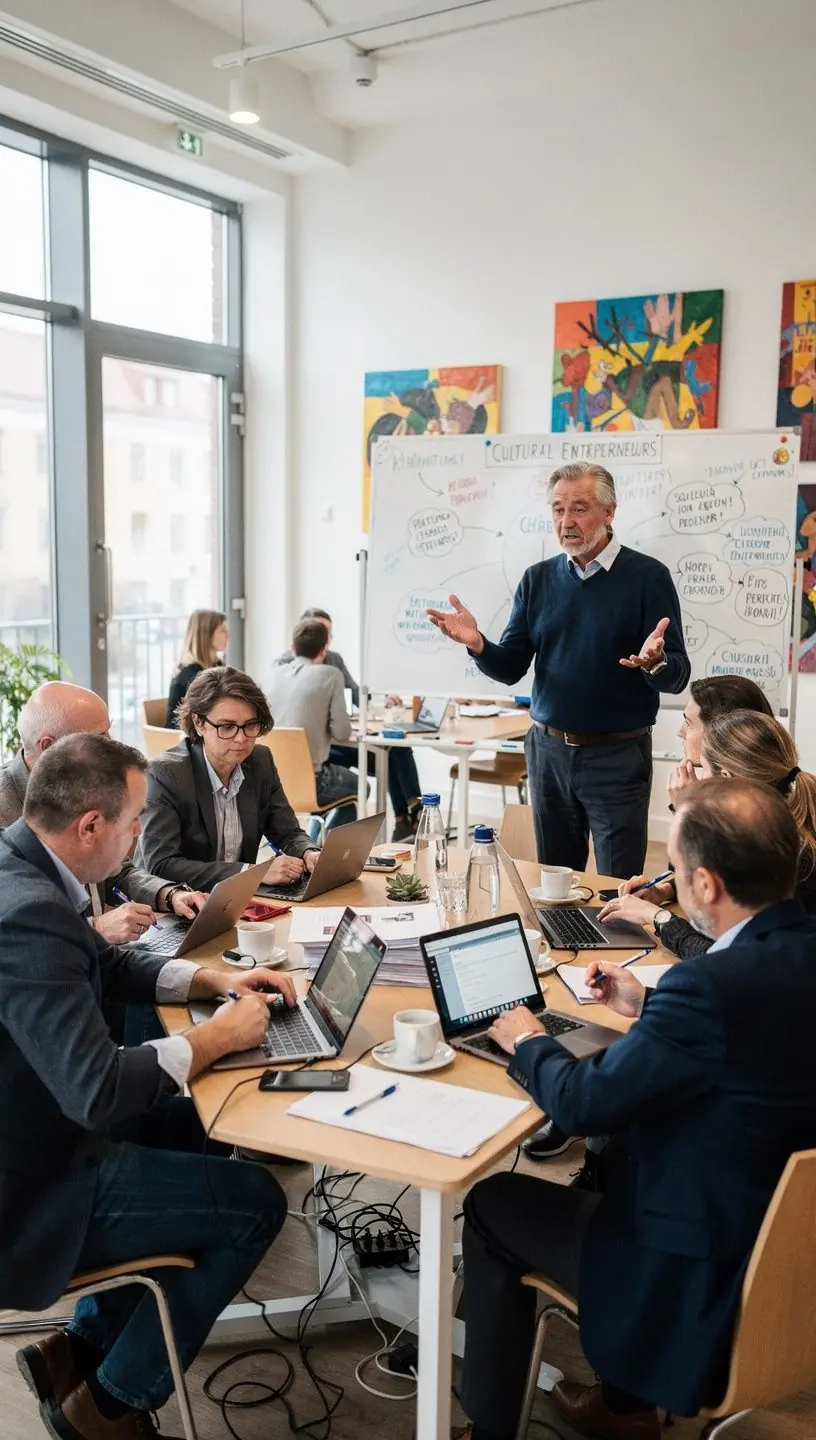 Traditional Lithuanian crafts displayed in vibrant colors.